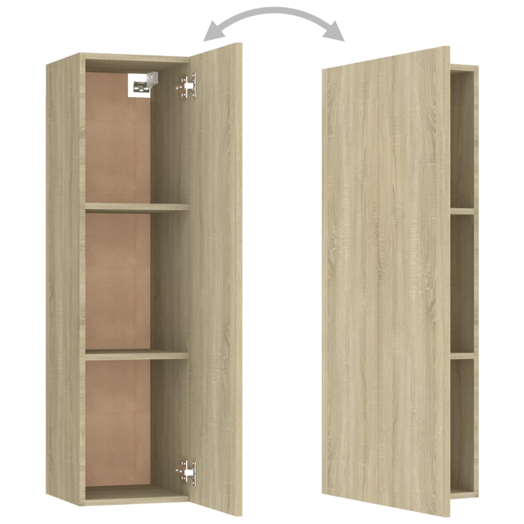 Ensemble de meubles TV 8 pièces en bois