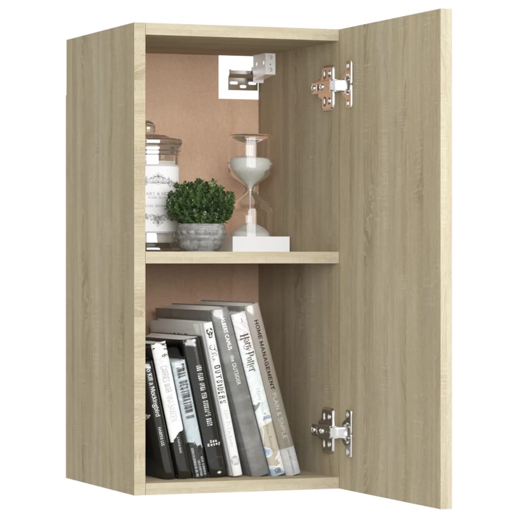 Ensemble meuble TV 3 pièces en bois couleur chêne