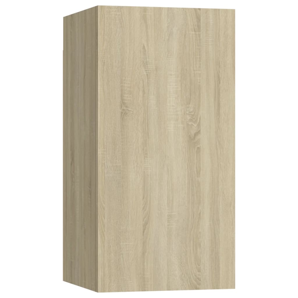 Tv-meubelen 7 st 30,5x30x60 cm bewerkt hout betongrijs