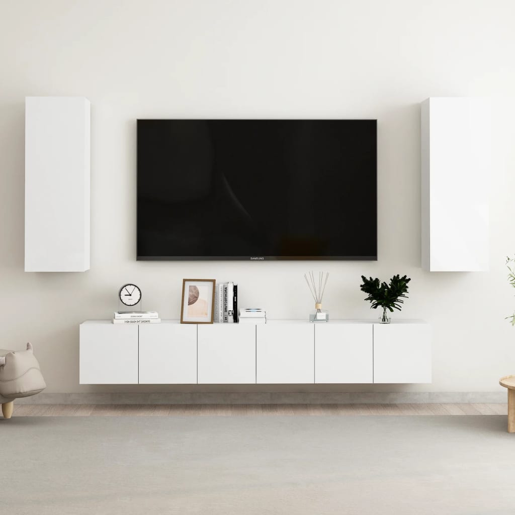 Ensemble de meubles TV 5 pièces en bois