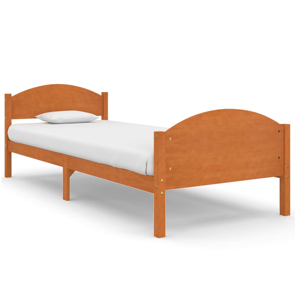 Bedframe massief grenenhout 100x200 cm