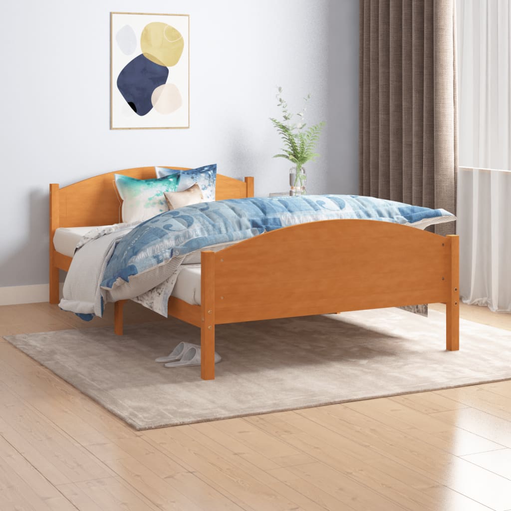 Bedframe massief grenenhout 100x200 cm