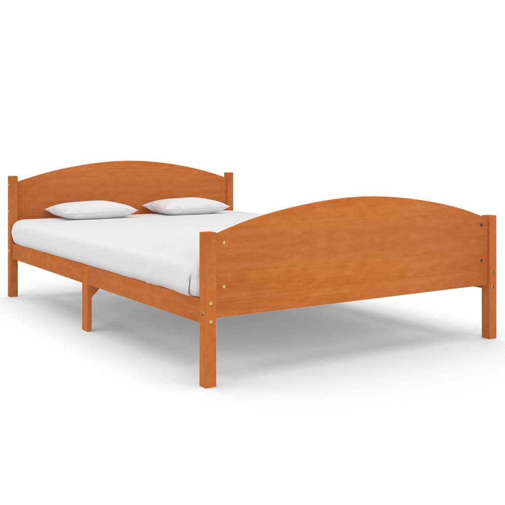 Bedframe massief grenenhout 100x200 cm