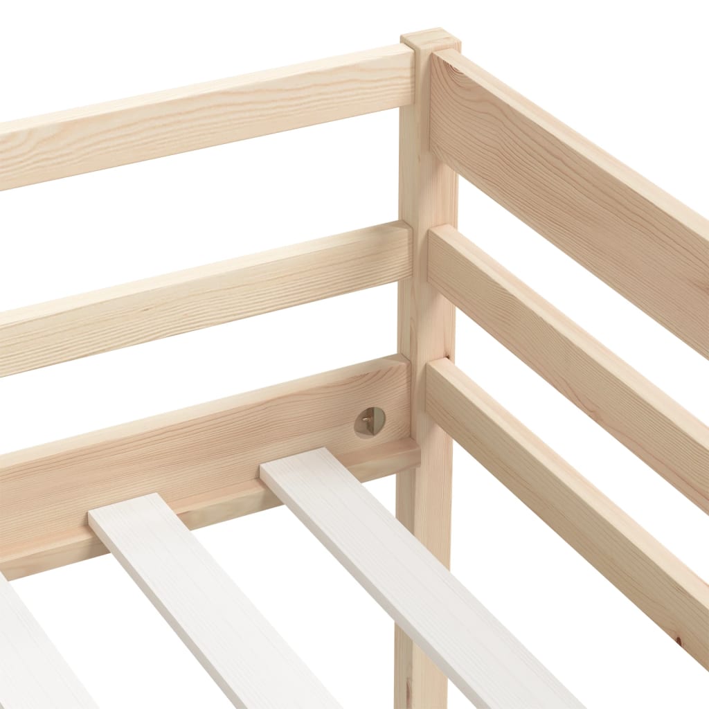 Bedframe massief grenenhout 90x200 cm