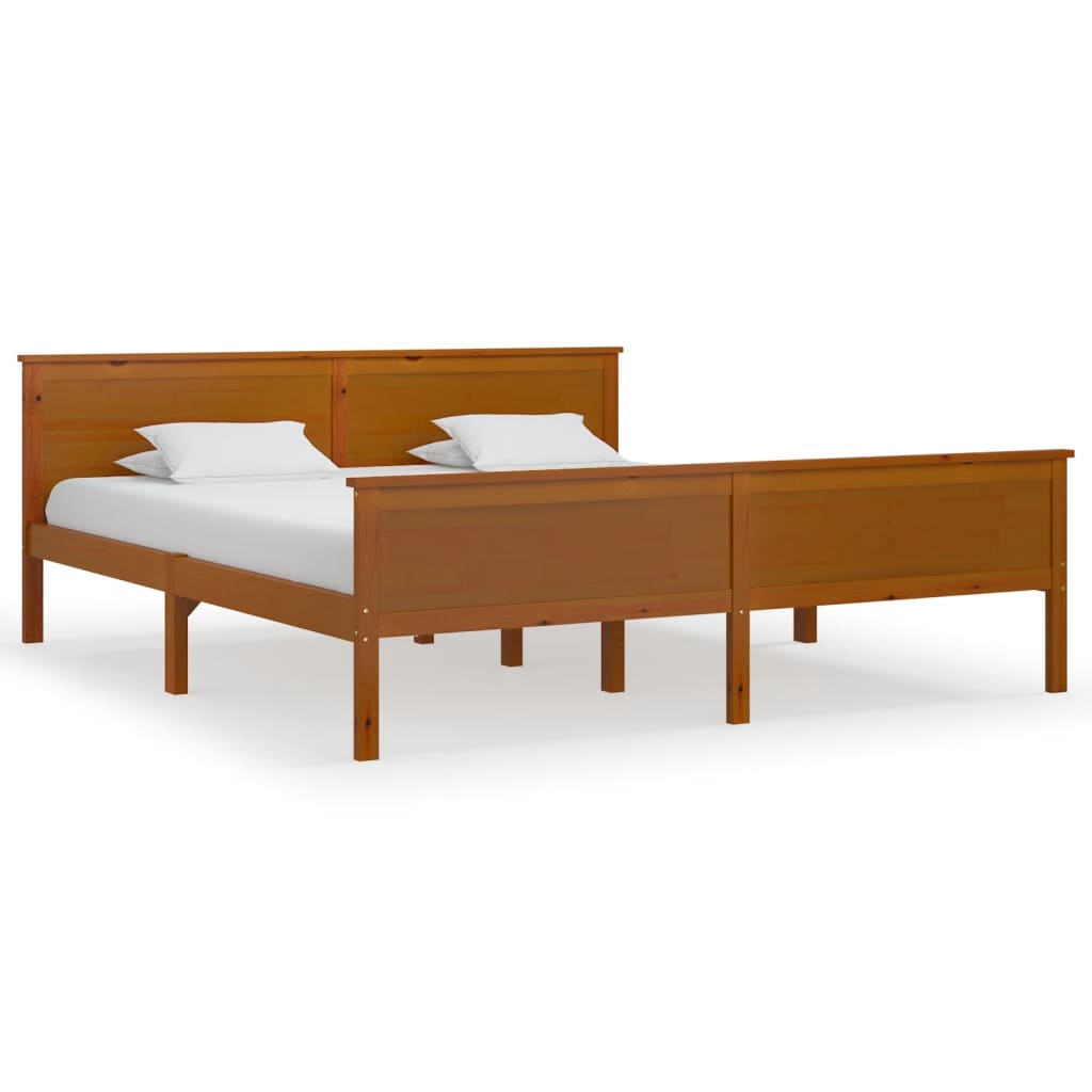 Bedframe massief grenenhout 140x200 cm