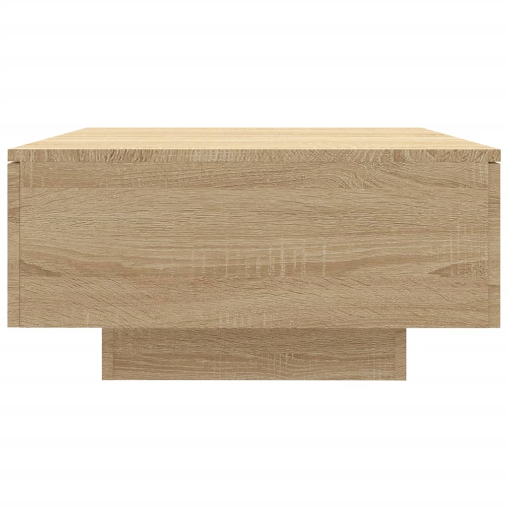 Salontafel 90x60x31 cm bewerkt hout