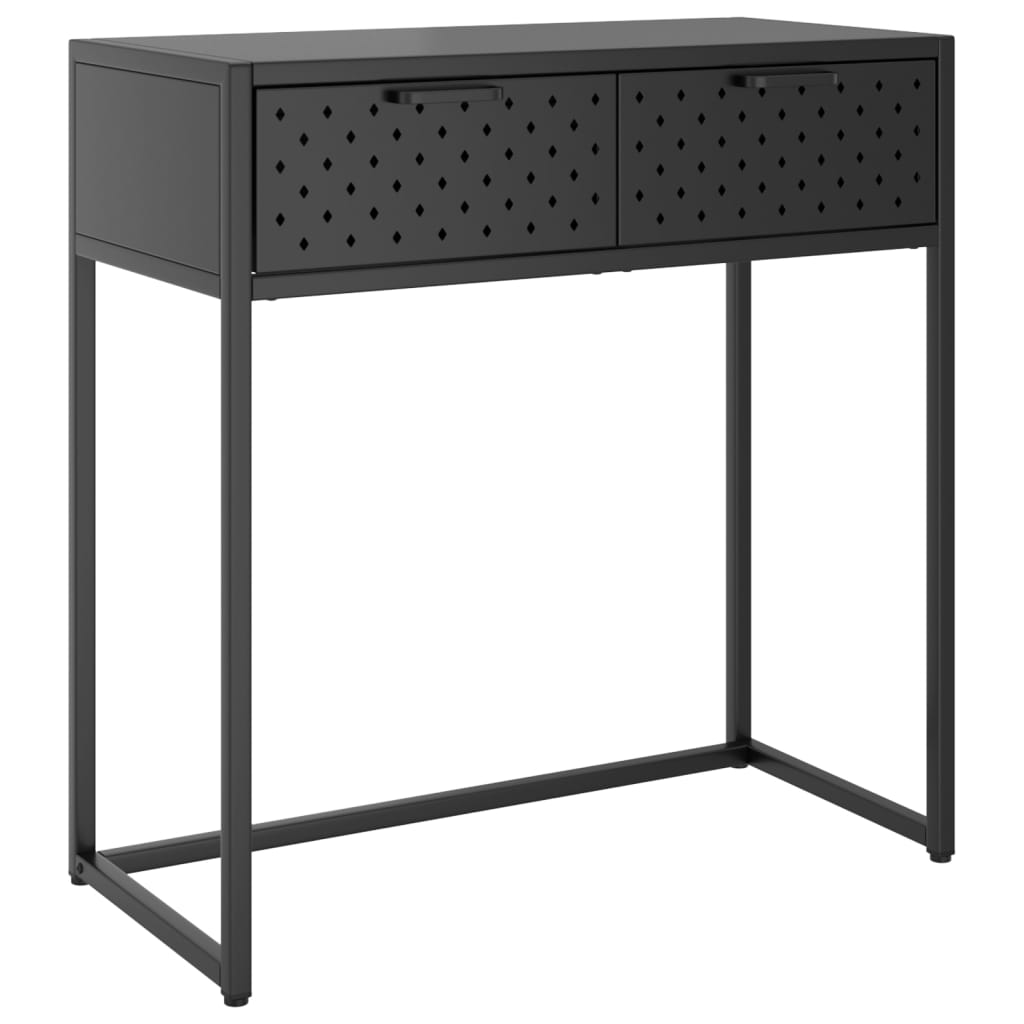 Table murale 72x35x75 cm en acier