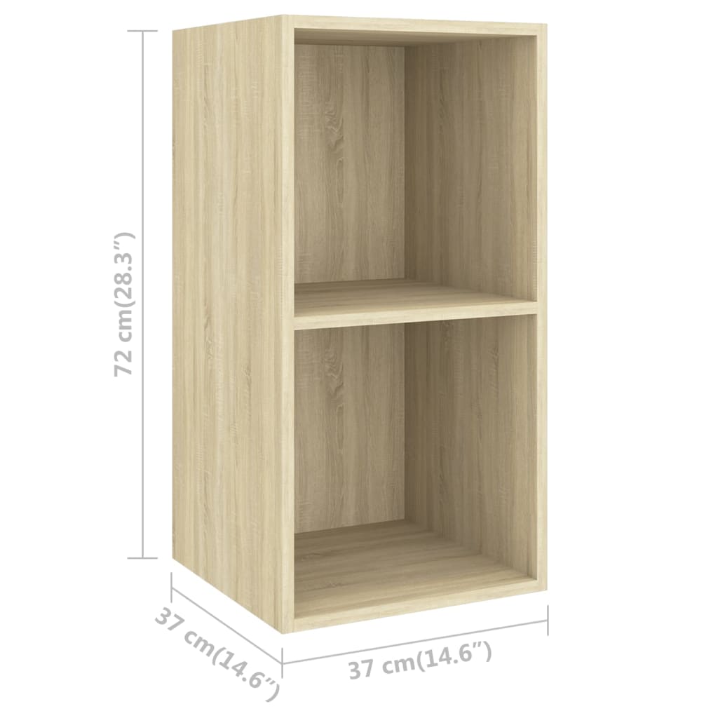 Ensemble de meubles TV 3 pièces en bois