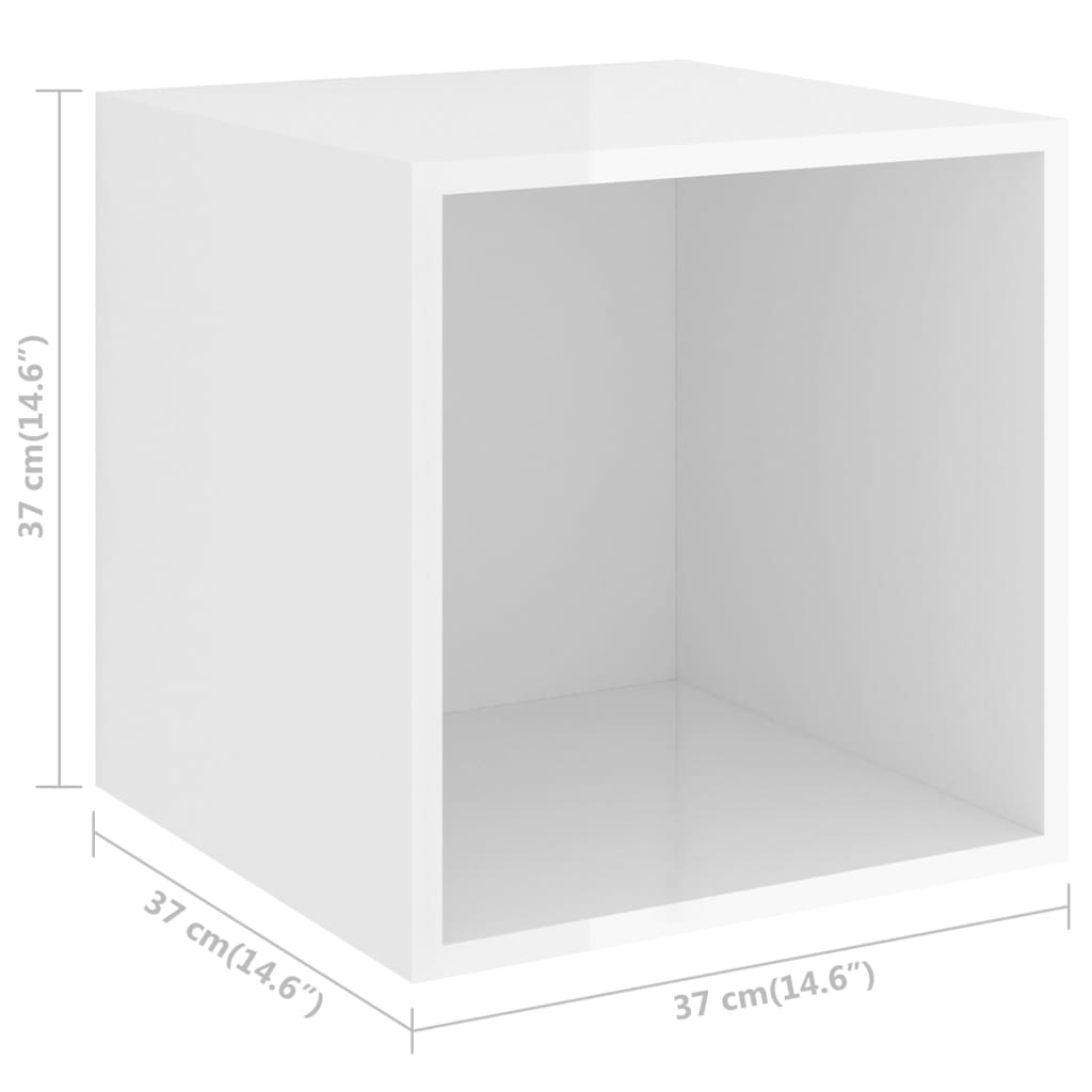 Ensemble meuble TV 4 pièces, panneaux de particules couleur chêne