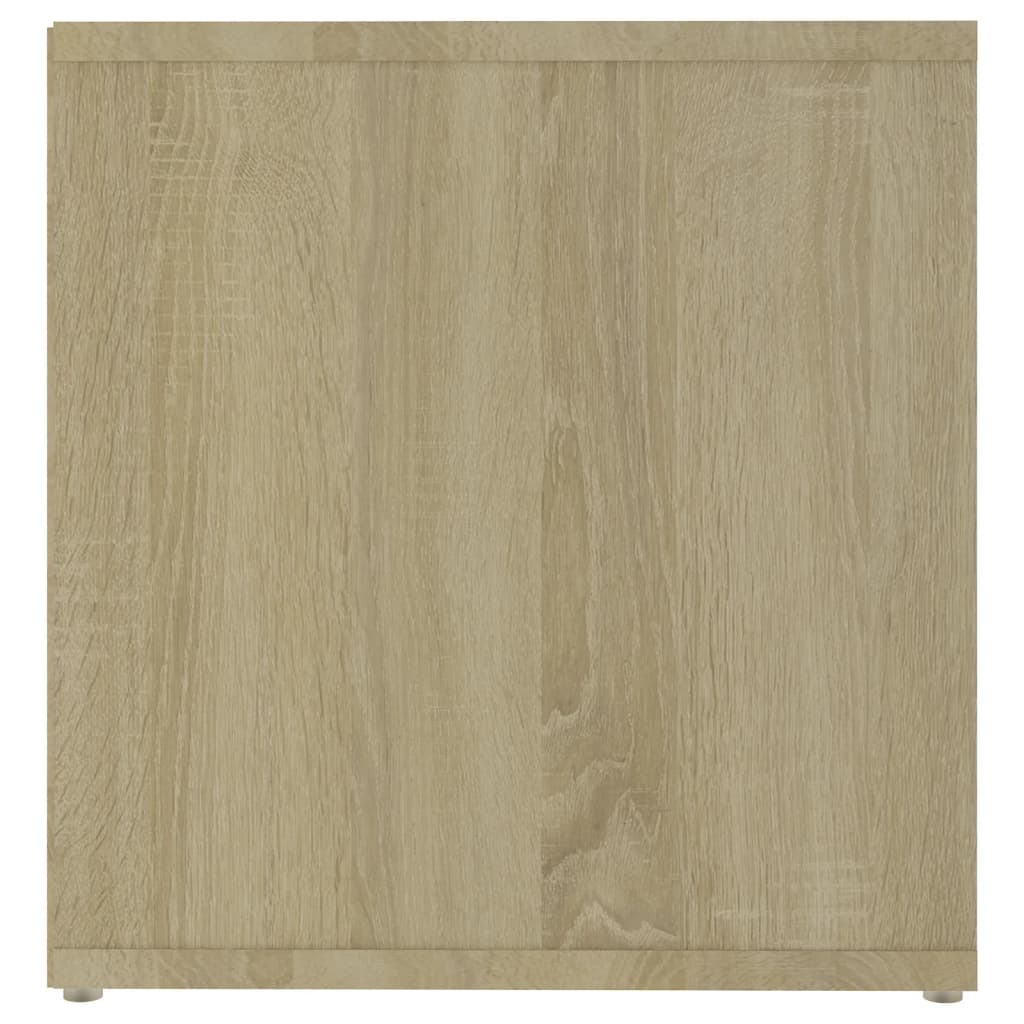 Meuble TV 2 pcs 72x35x36,5 cm bois fini chêne sonoma coloré