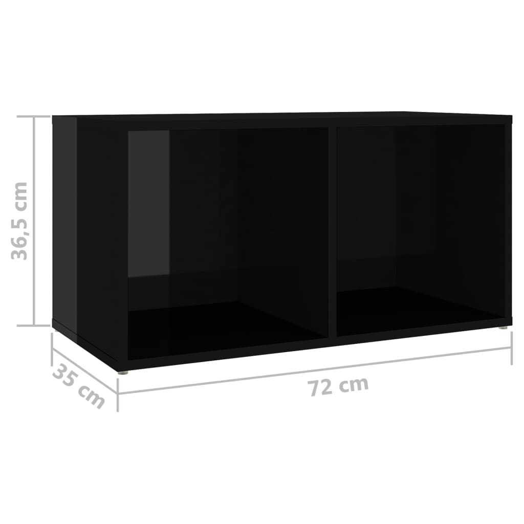 Tv-meubelen 2st 72x35x36,5 cm bewerkt houtwit eikenkleur