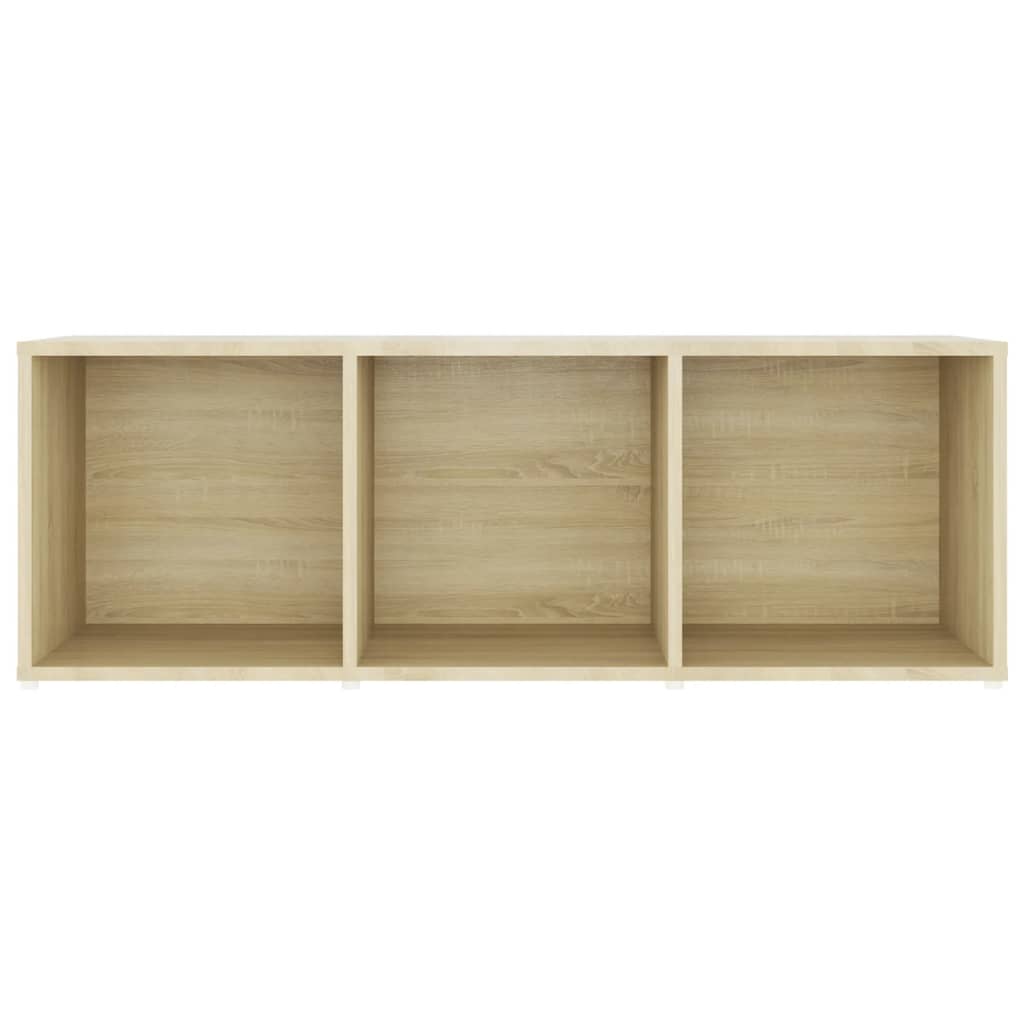 Meuble TV 2pcs 72x35x36,5 cm bois fini couleur chêne blanc