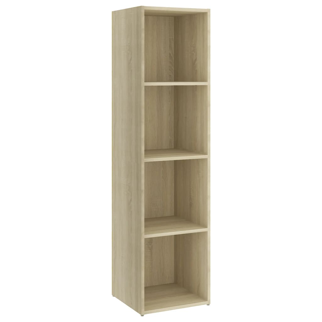 Meuble TV 2 pcs 72x35x36,5 cm bois d'ingénierie