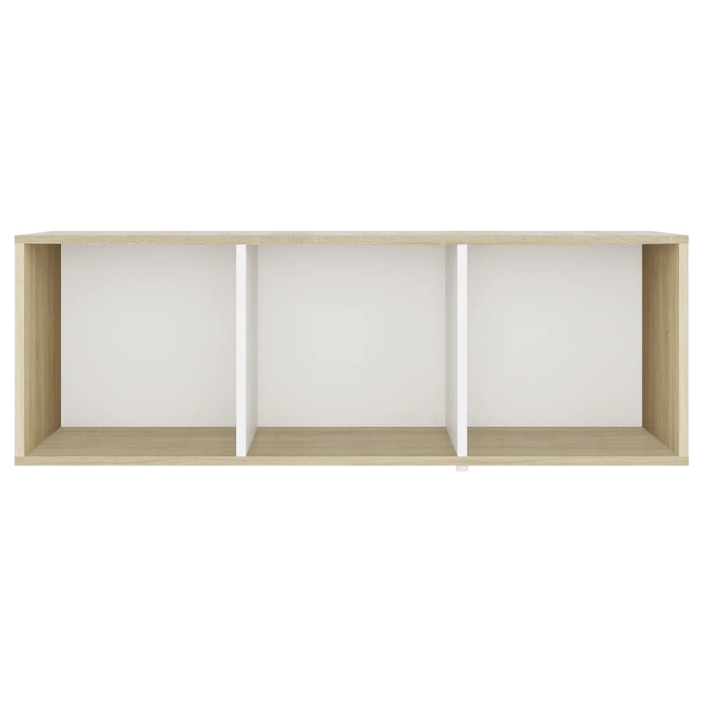 Meuble TV 2 pcs 72x35x36,5 cm bois d'ingénierie