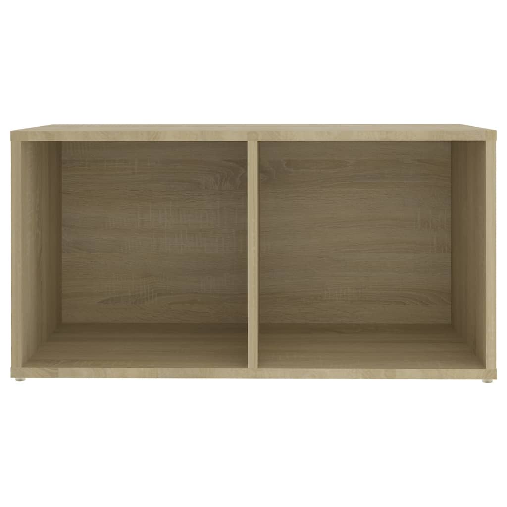 Meuble TV 2 pcs 72x35x36,5 cm bois d'ingénierie