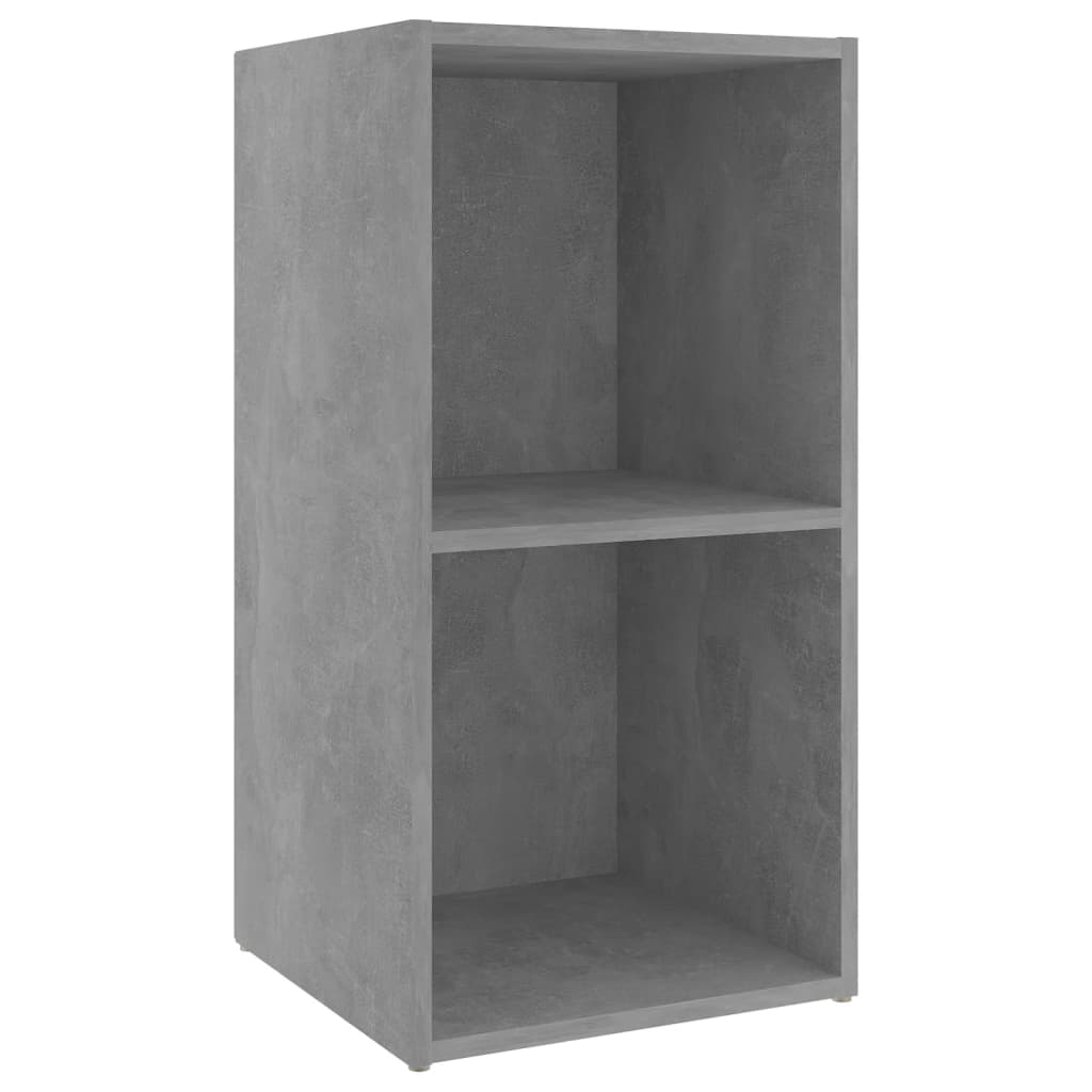 Meuble TV 2 pcs 72x35x36,5 cm bois d'ingénierie