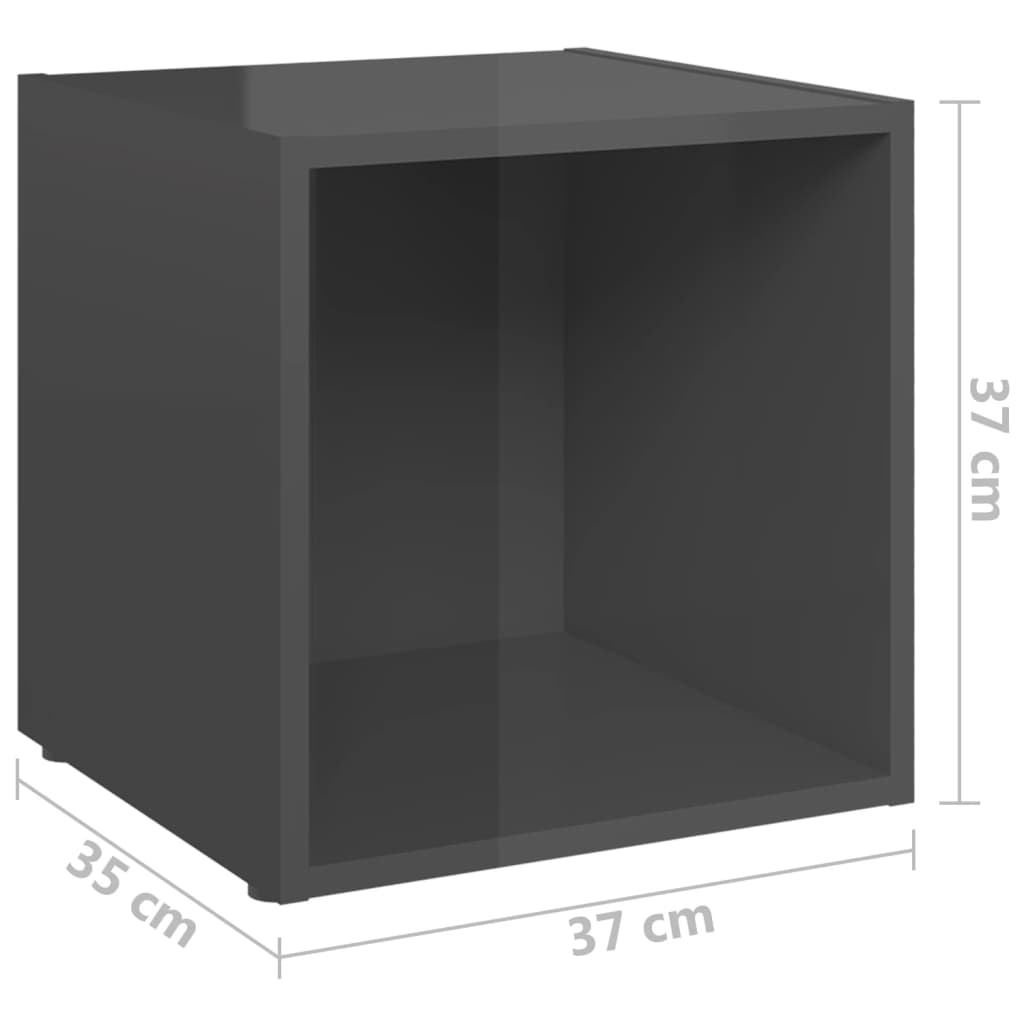 Ensemble meuble TV 3 pièces en bois blanc et chêne Sonoma