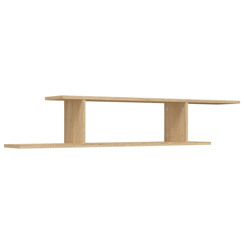 Tv-wandschap 125x18x23 cm bewerkt hout