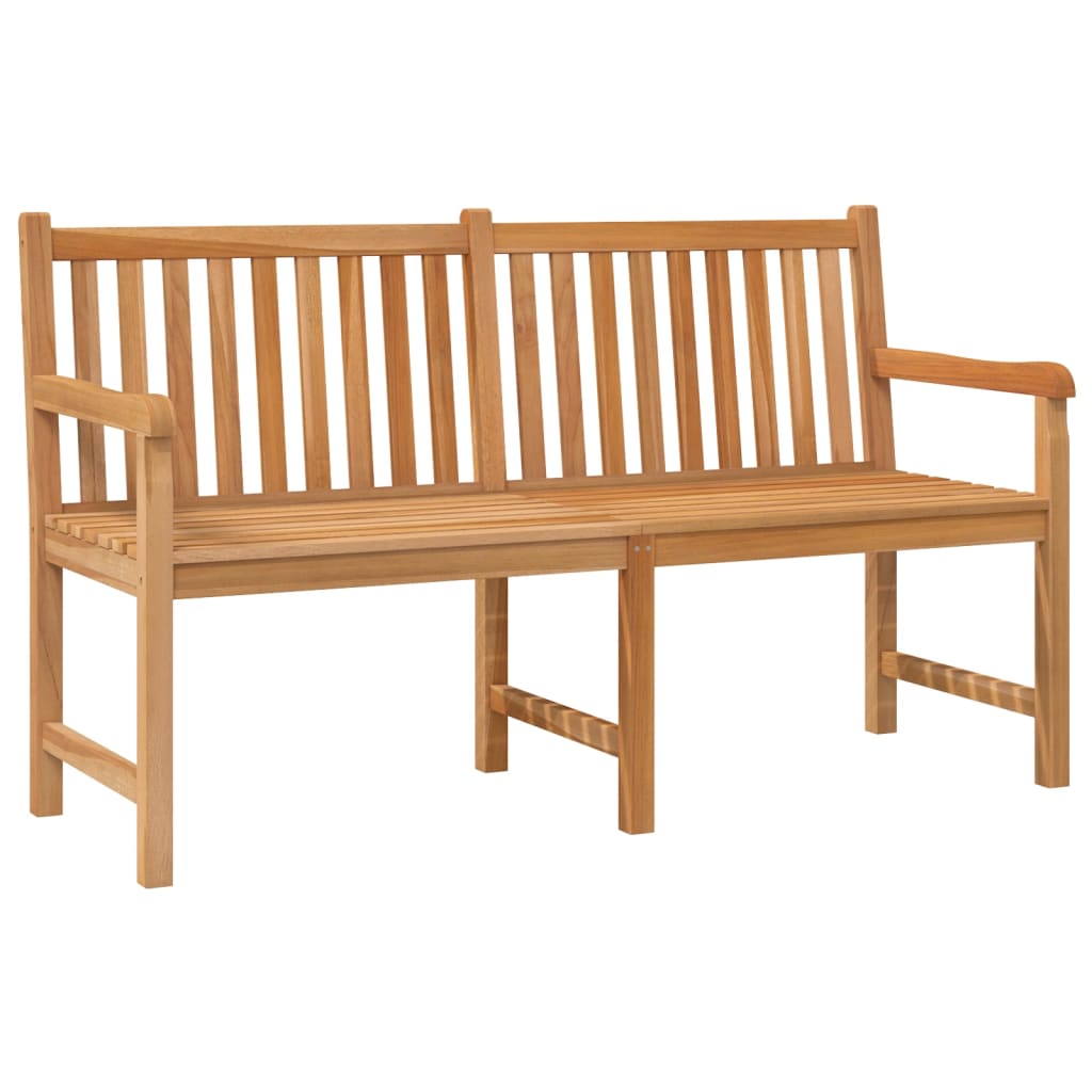 Banc de jardin 114 cm en teck massif