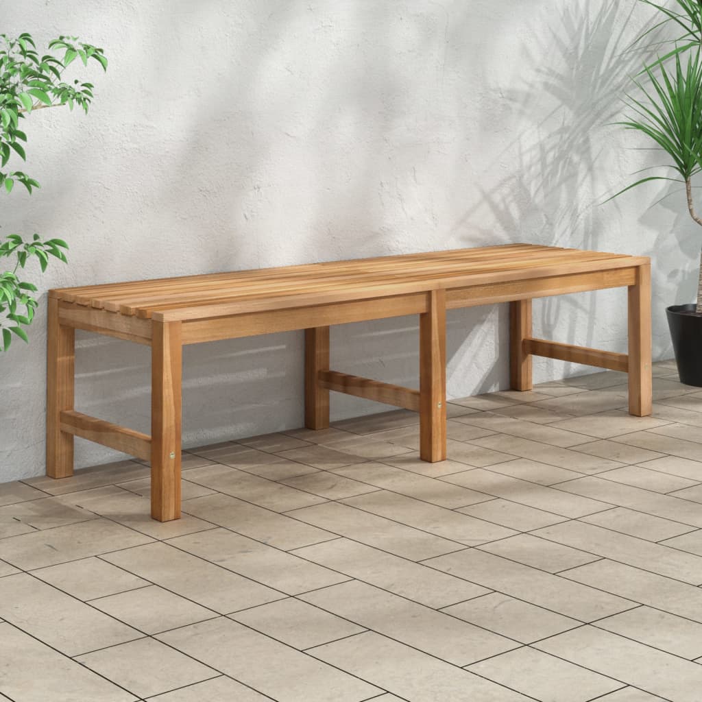 Banc de jardin 150 cm en teck massif