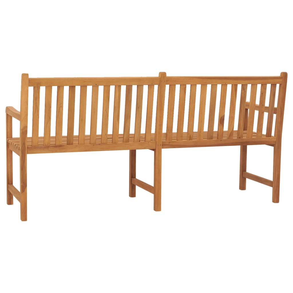 Banc de jardin 114 cm en teck massif