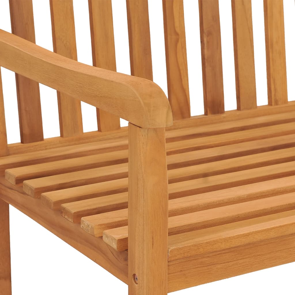 Banc de jardin 114 cm en teck massif