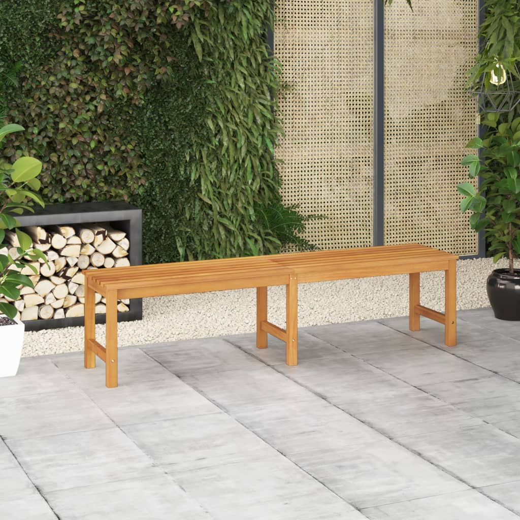 Banc de jardin 150 cm en teck massif