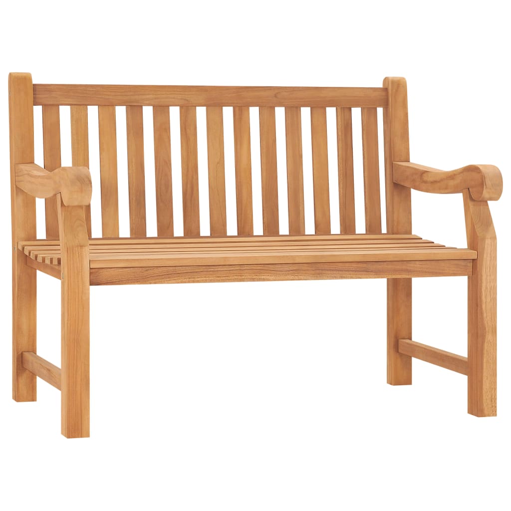 Banc de jardin 114 cm en teck massif