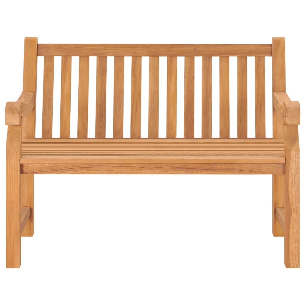 Banc de jardin 114 cm en teck massif