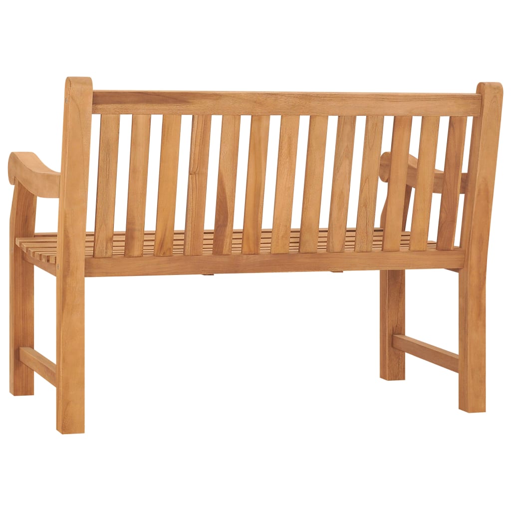 Banc de jardin 114 cm en teck massif