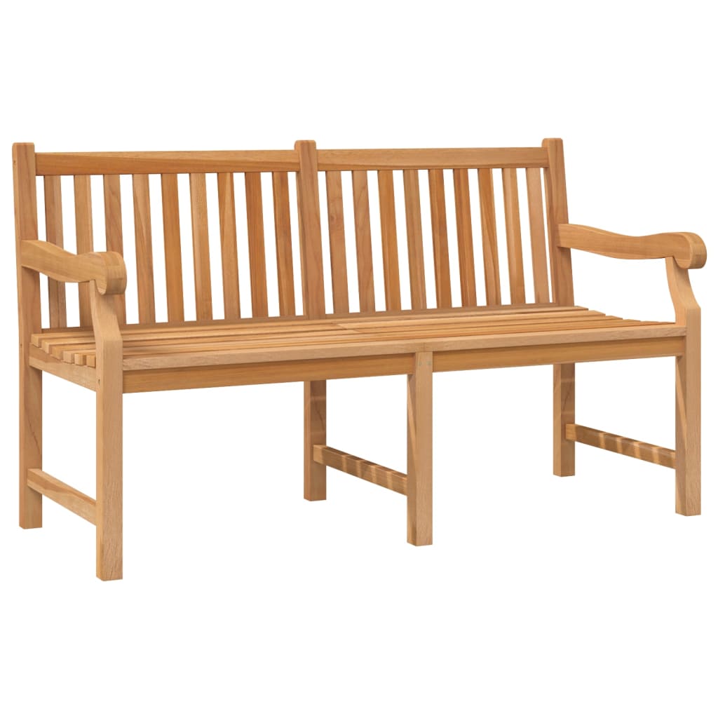 Banc de jardin 114 cm en teck massif