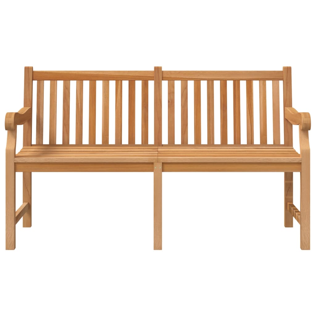 Banc de jardin 114 cm en teck massif