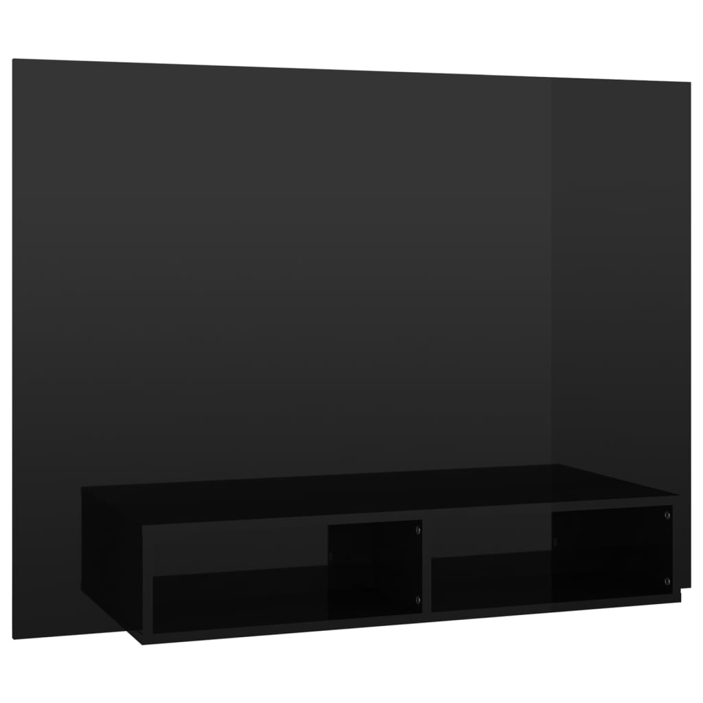 Tv-wandmeubel 120x23,5x90 cm bewerkt hout