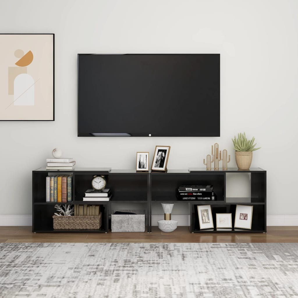 Tv-meubel 149x30x52 cm bewerkt hout