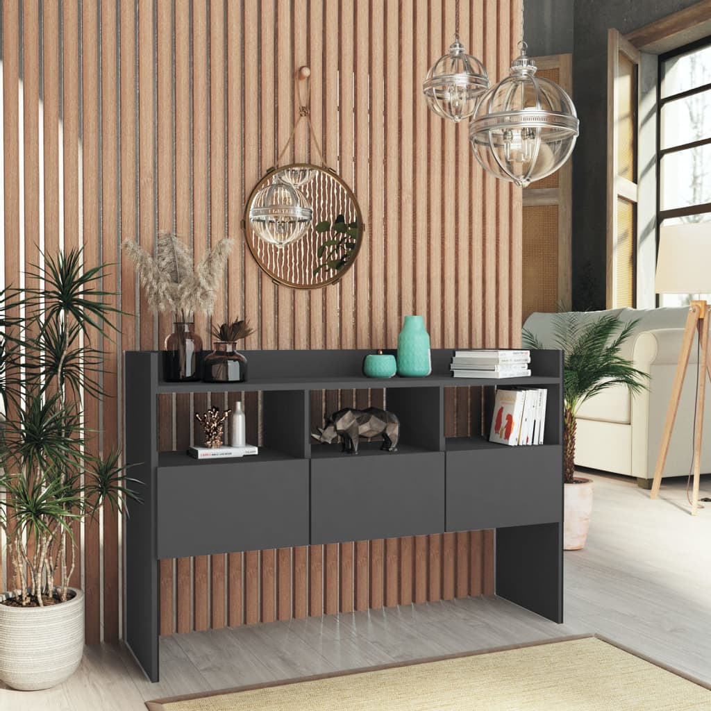 Buffet 105x30x70 cm en bois travaillé