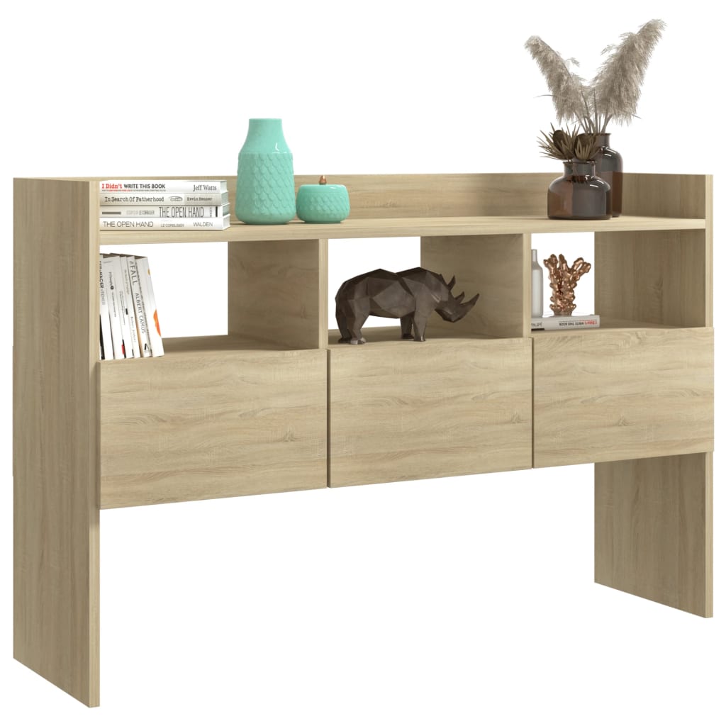 Buffet 105x30x70 cm en bois travaillé