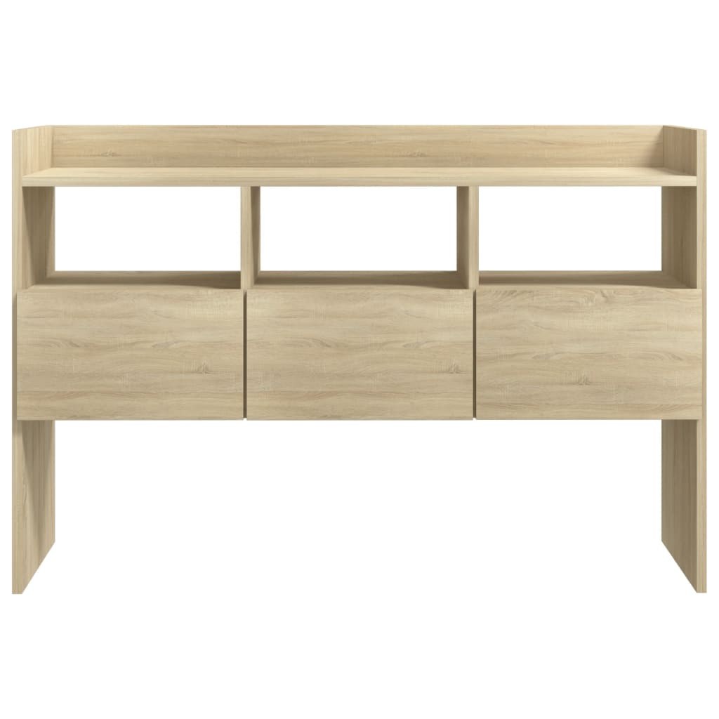 Buffet 105x30x70 cm en bois travaillé