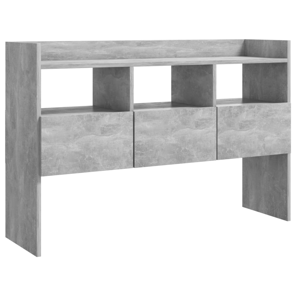 Buffet 105x30x70 cm en bois travaillé