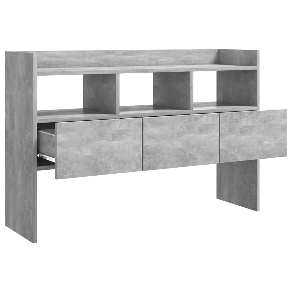 Buffet 105x30x70 cm en bois travaillé