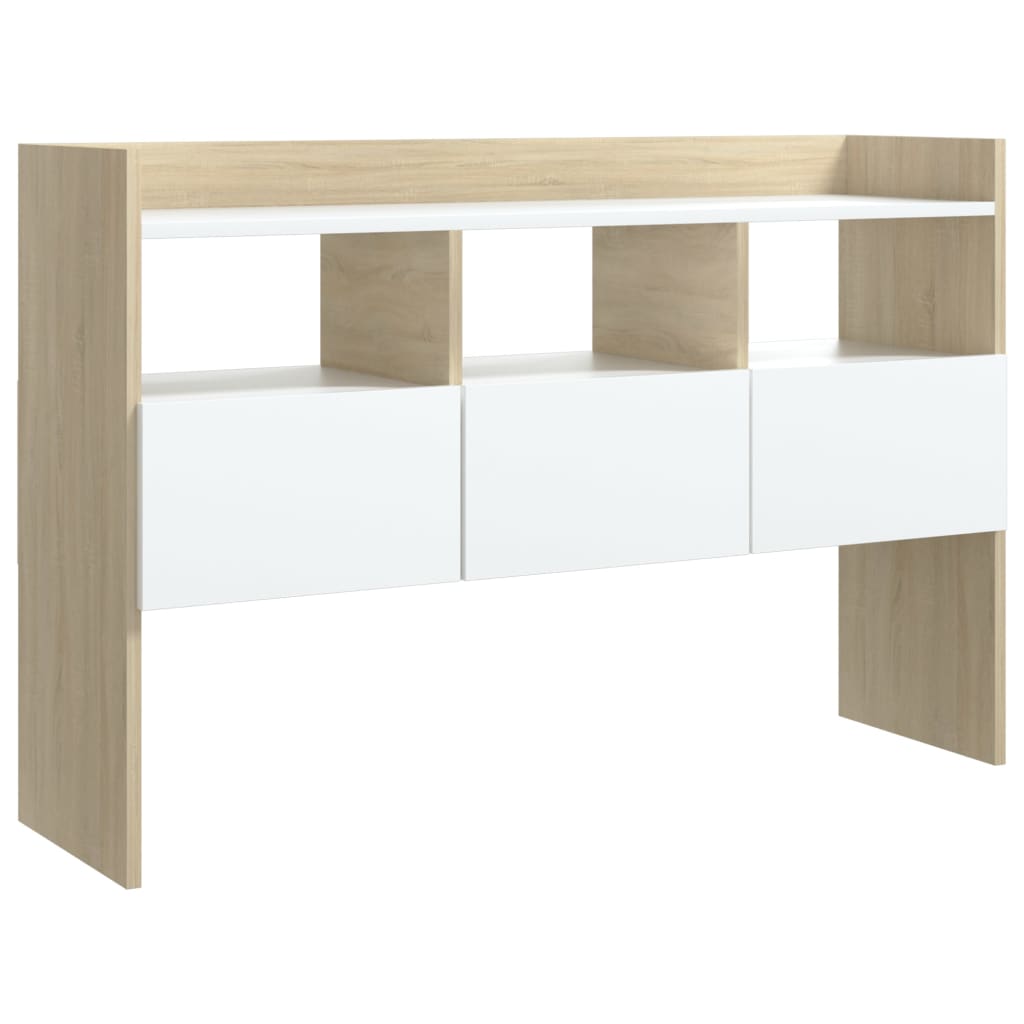 Buffet 105x30x70 cm en bois travaillé