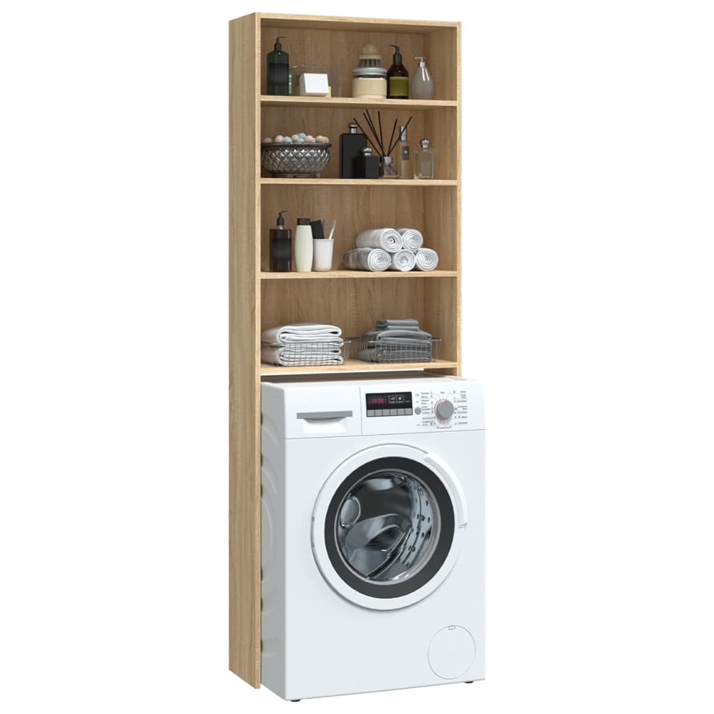 Meuble lave-linge 64x24x190 cm