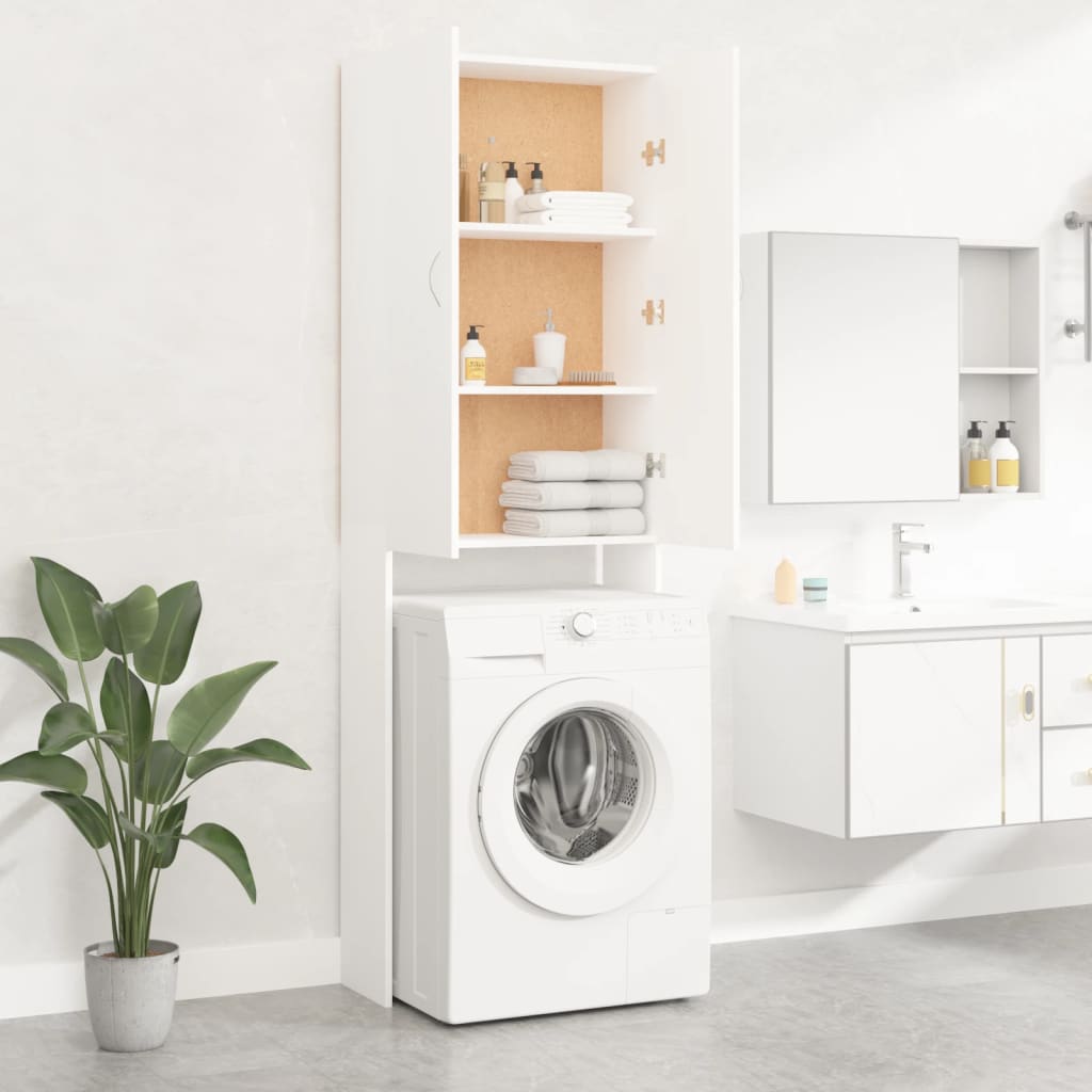 Meuble lave-linge 64x25,5x190 cm