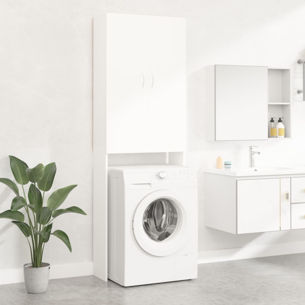 Meuble lave-linge 64x25,5x190 cm