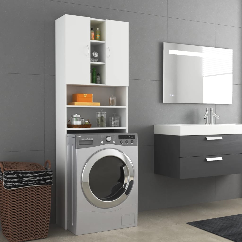 Meuble lave-linge 64x25,5x190 cm