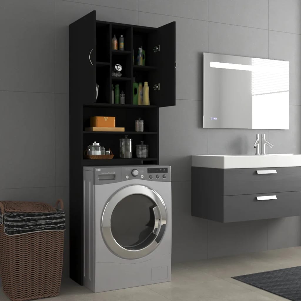 Meuble lave-linge 64x25,5x190 cm