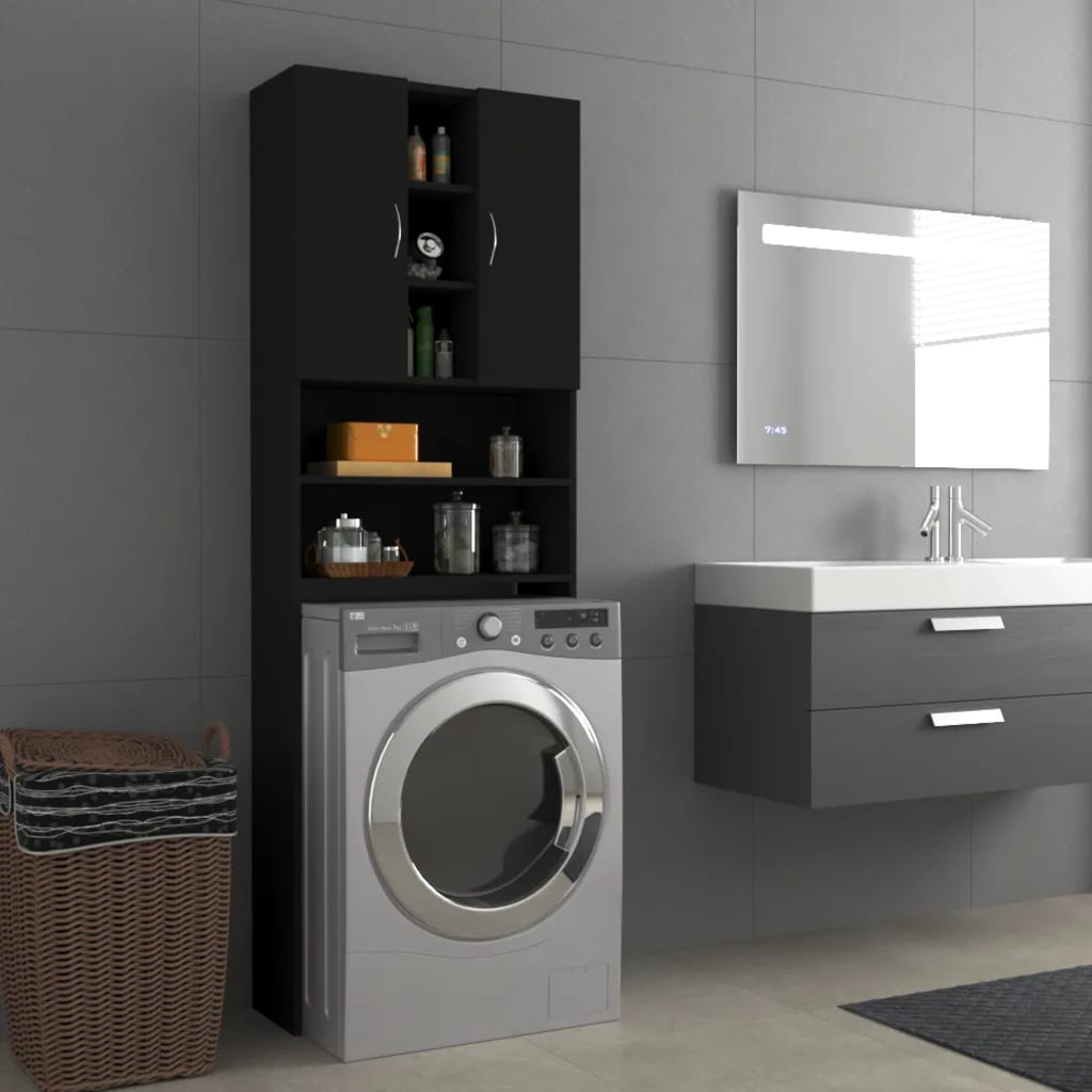 Meuble lave-linge 64x25,5x190 cm