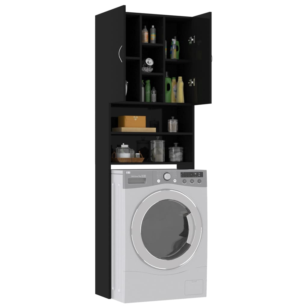 Meuble lave-linge 64x25,5x190 cm