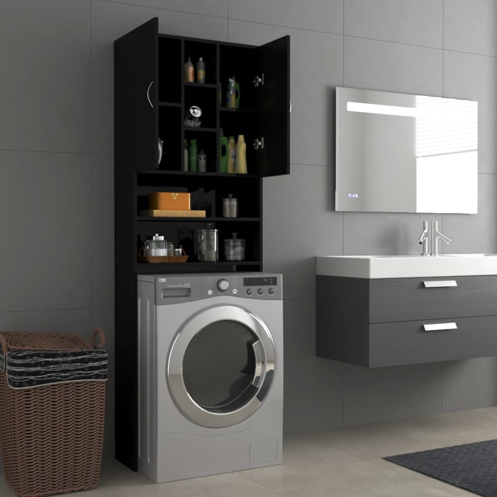 Meuble lave-linge 64x25,5x190 cm