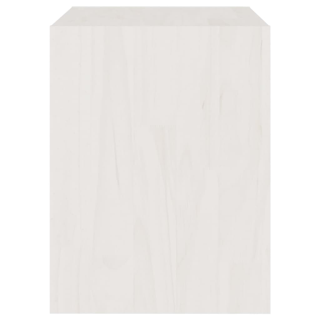 Table de chevet 40x30,5x40 cm en bois de pin massif