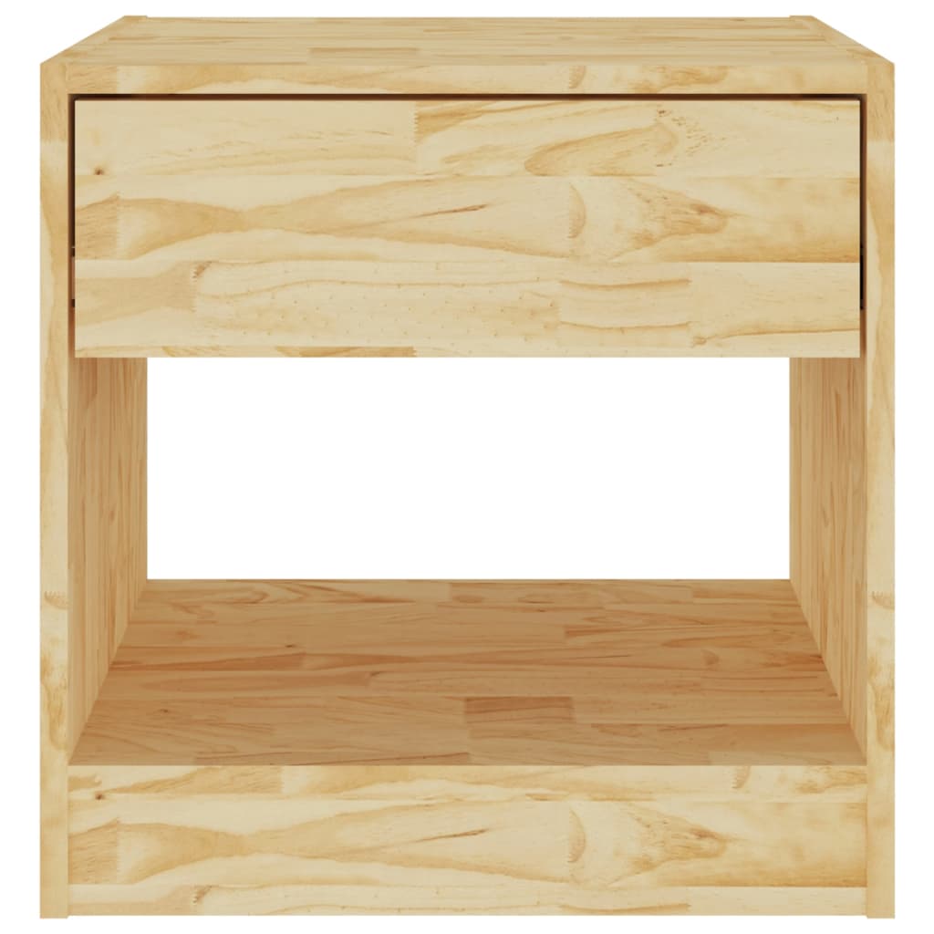 Table de chevet 40x31x40 cm en bois de pin massif